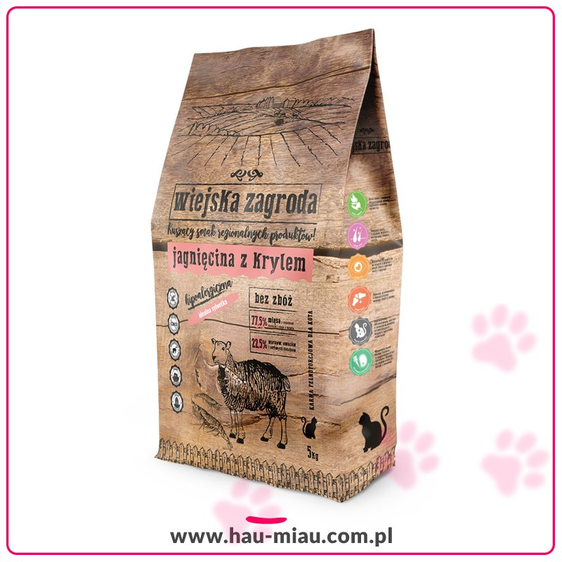 Wiejska Zagroda - JAGNIĘCINA Z KRYLEM - 5 KG Wiejska Zagroda - JAGNIĘCINA Z KRYLEM - 5 KG