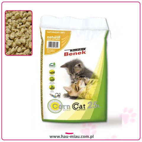 Super Benek - Corn Cat Naturalny - 25 L