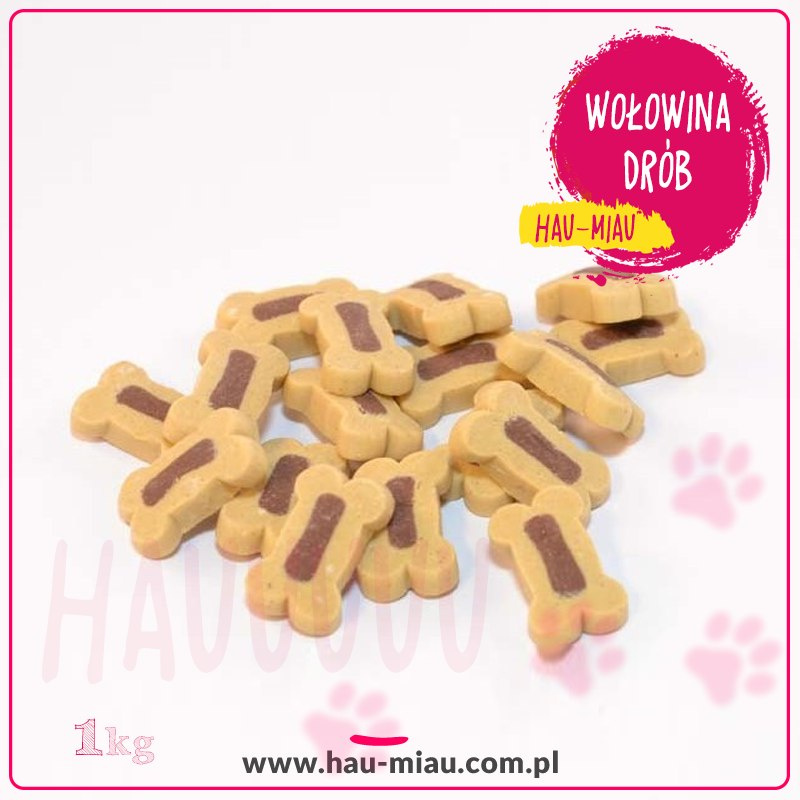 Prozoo - Trenerki soft - WOŁOWINA + DRÓB - 1 KG Prozoo - Trenerki soft - WOŁOWINA + DRÓB - 1 KG