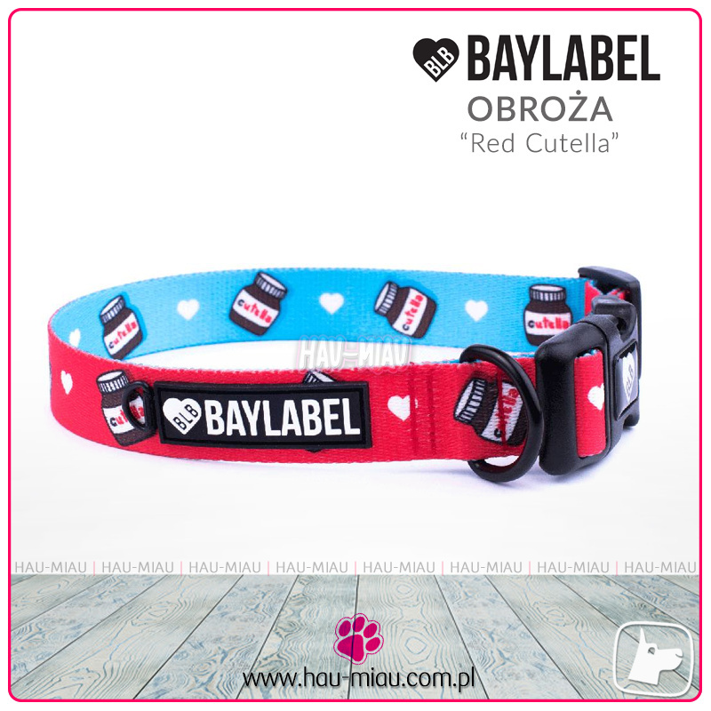 Baylabel - Obroża dla psa - Red Cutella - "XL" Baylabel - Obroża dla psa - Red Cutella - "XL"