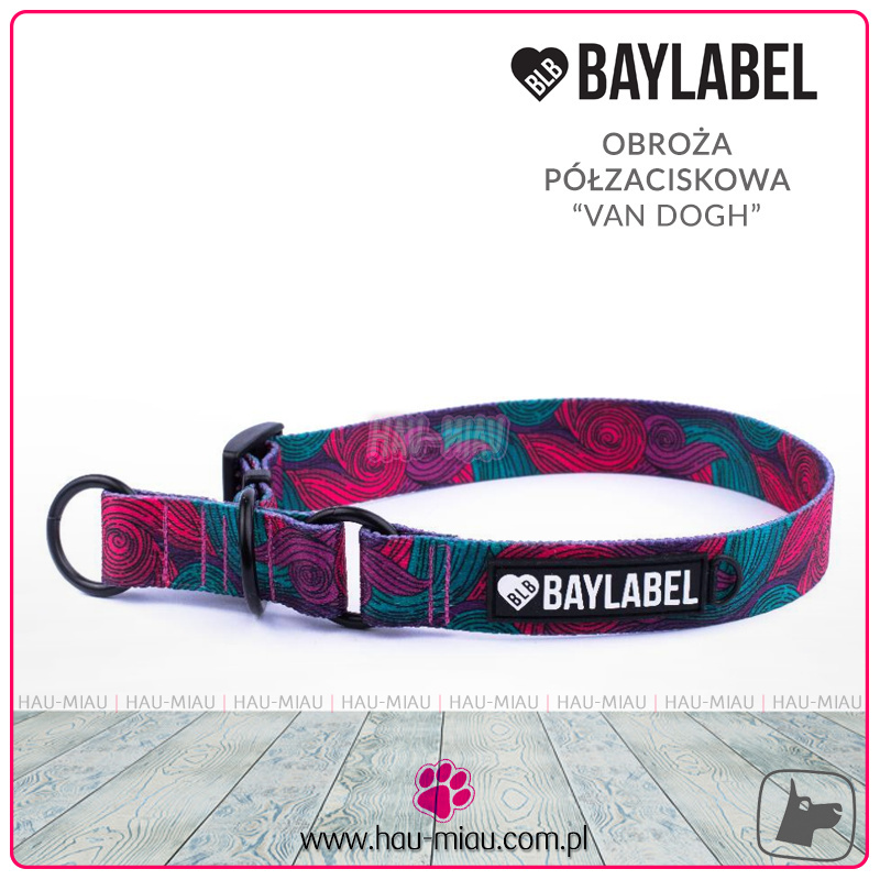 Baylabel - Obroża półzaciskowa dla psa - Van Dogh - "XL"