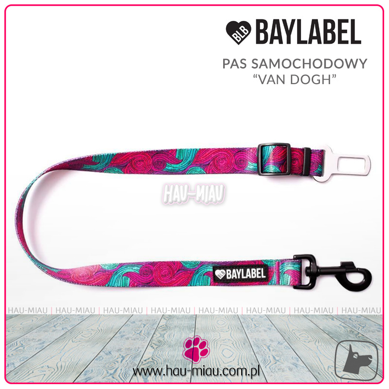 Baylabel - Pas do samochodu dla psa - Van Dogh - 2,5 cm