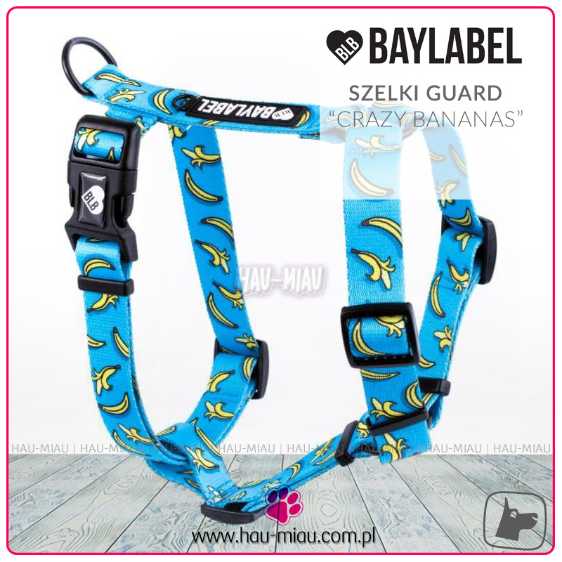 Baylabel - Szelki dla psa - Guard Crazy Bananas - "L" Baylabel - Szelki dla psa - Guard Crazy Bananas - "L"