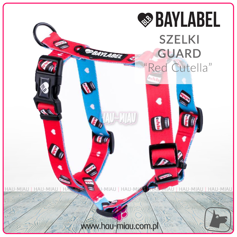 Baylabel - Szelki dla psa - Guard Red Cutella - "M" Baylabel - Szelki dla psa - Guard Red Cutella - "M"