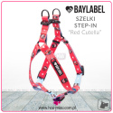 Baylabel - Szelki dla psa - Step-In Red Cutella - "S"