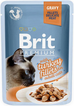 Brit - Turkey Fillets Gravy - INDYK W SOSIE - 85g