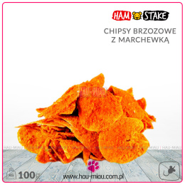 Ham Stake - Chipsy brzozowe z marchewką - 100g