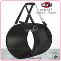 Trixie - Uprząż rehabilitacyjna / nosidło - CZARNA - XL - 85-95cm - do 50kg
