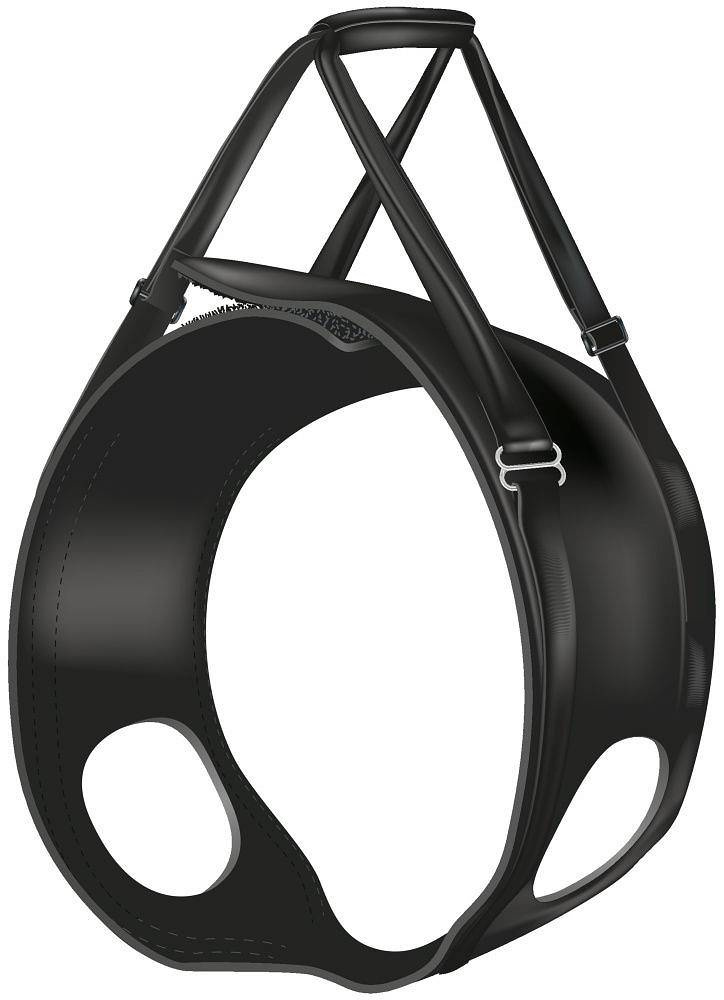 Trixie - Uprząż rehabilitacyjna / nosidło - CZARNA - M - 55-65cm - do 25kg Trixie - Uprząż rehabilitacyjna / nosidło - CZARNA - M - 55-65cm - do 25kg
