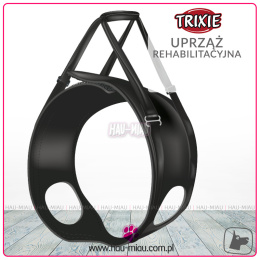 Trixie - Uprząż rehabilitacyjna / nosidło - CZARNA - L - 65-75cm - do 35kg