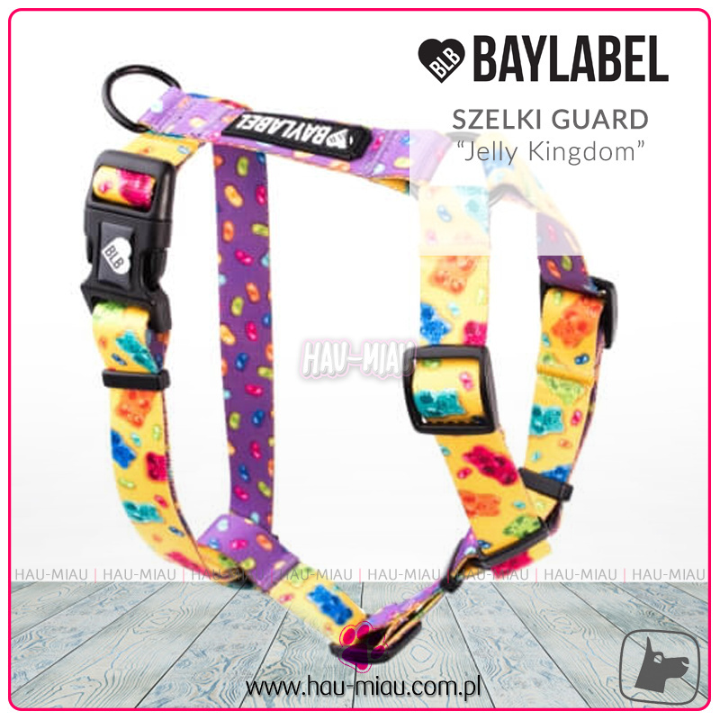 Baylabel - Szelki dla psa - Guard Jelly Kingdom - "S"