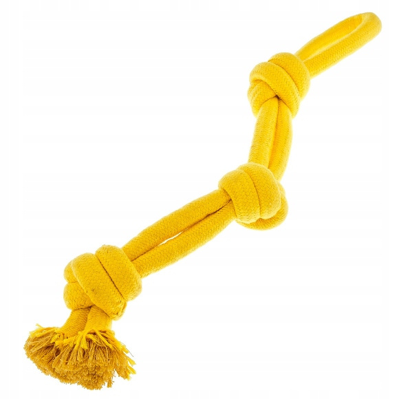 Ferribiella - Szarpak zabawka - Fuxtreme - ŻÓŁTY - 53cm - TOY Ferribiella - Szarpak zabawka - Fuxtreme - ŻÓŁTY - 53cm - TOY