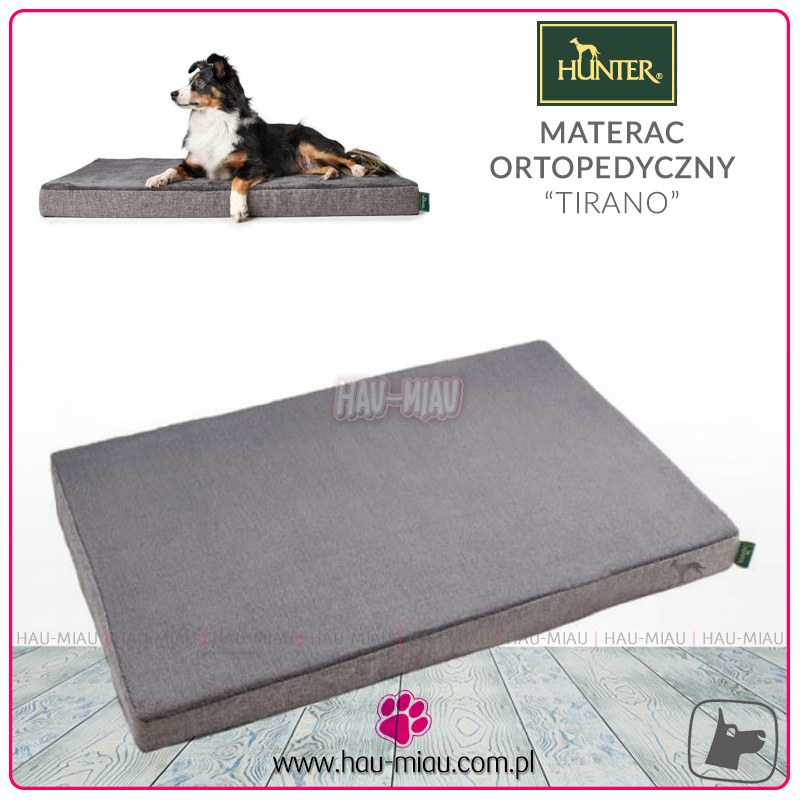 Hunter - Materac ortopedyczny - TIRANO XL - 120 x 70 cm - Szary Hunter - Materac ortopedyczny - TIRANO XL - 120 x 70 cm - Szary