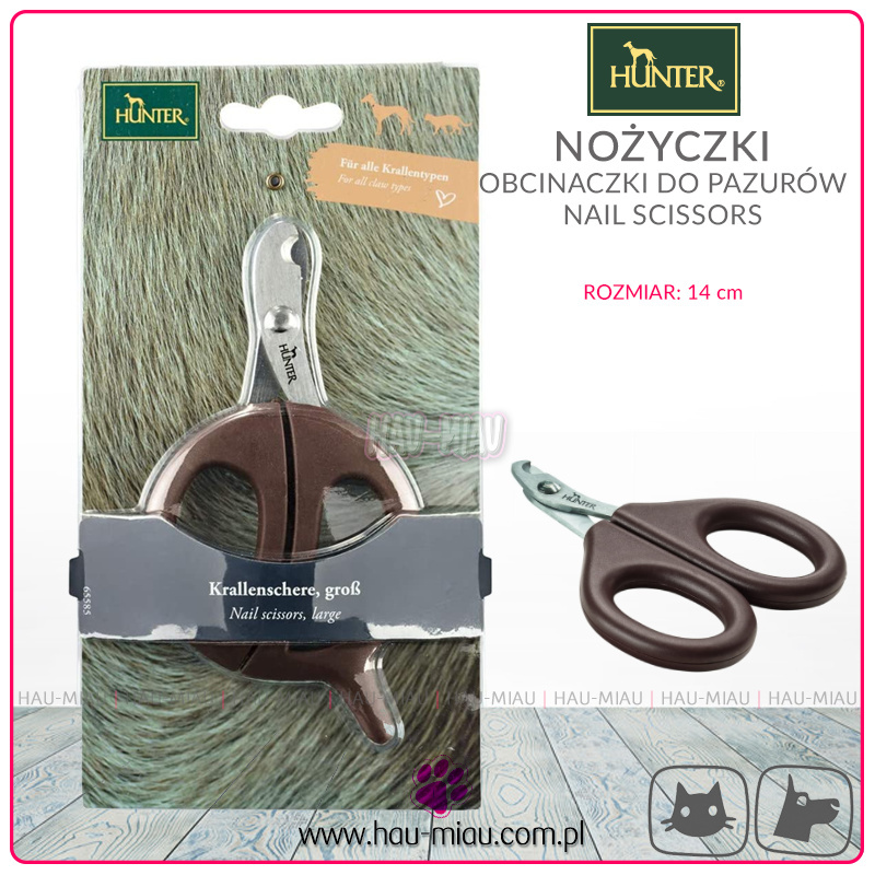 Hunter - Nożyczki / obcinaczki do pazurów - Nail Scissors - M - 14 cm Hunter - Nożyczki / obcinaczki do pazurów - Nail Scissors - M - 14 cm