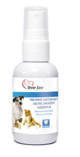 Over Zoo - Preparat łagodzący zakażenia skórne - 50ml