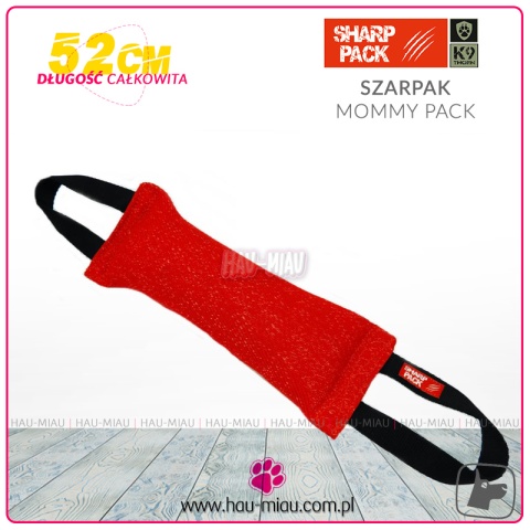 Sharp Pack - Szarpak szkoleniowy - MOMMY PACK - dł. ok 52cm - CZERWONY