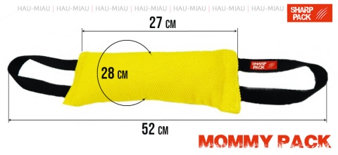 Sharp Pack - Szarpak szkoleniowy - MOMMY PACK - dł. ok 52cm - CZERWONY