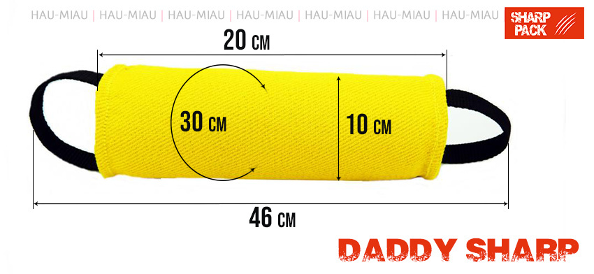 Sharp Pack - Szarpak szkoleniowy - DADDY SHARP - dł. ok 46cm - CZERWONY Sharp Pack - Szarpak szkoleniowy - DADDY SHARP - dł. ok 46cm - CZERWONY