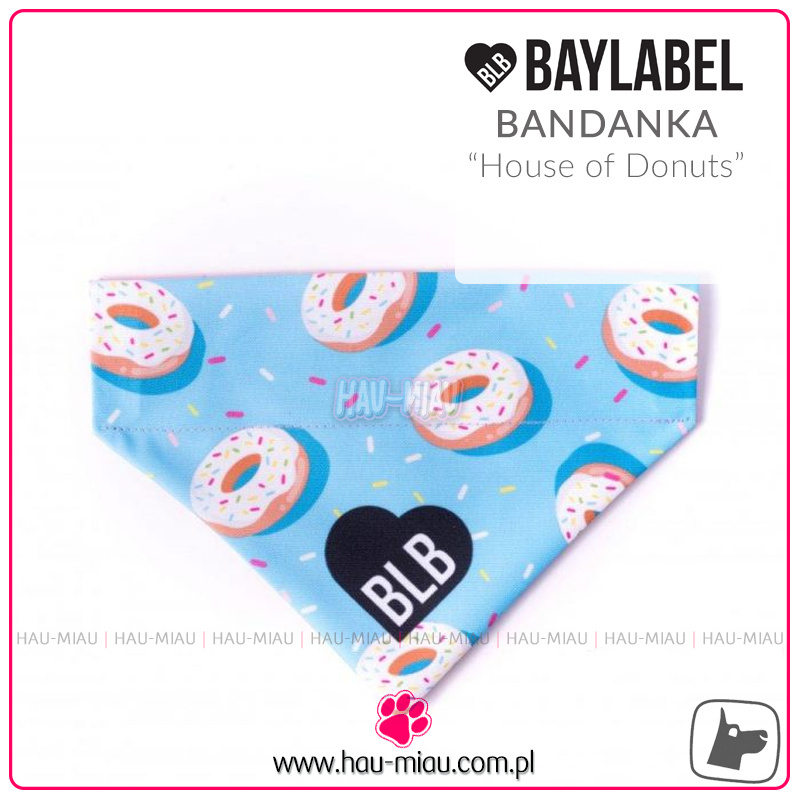 Baylabel - Bandanka - House of Donuts - "M" Baylabel - Bandanka - House of Donuts - "M"