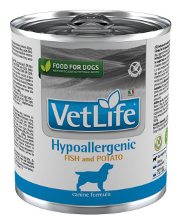 Farmina - VetLife Hypoallergenic Fish & Potato - ALERGIE POKARMOWE - RYBA & ZIEMNIAKI - 300g