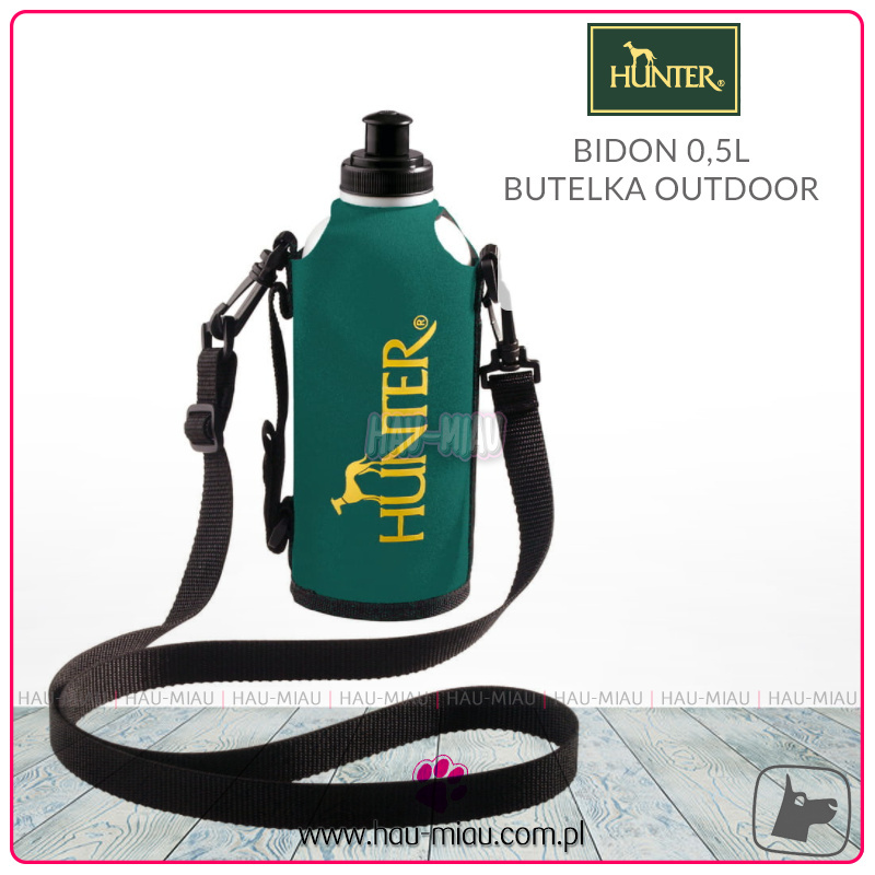 Hunter - Bidon - Butelka podróżna Outdoor - 20cm / 500ml