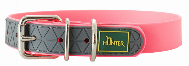 Hunter - Obroża Convenience 35 - Różowa