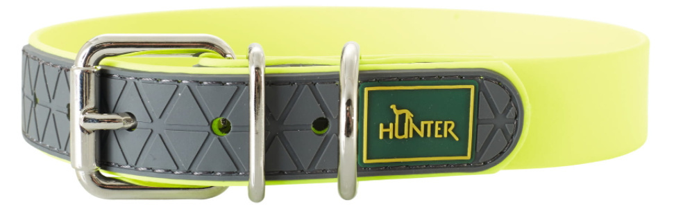 Hunter - Obroża Convenience 45 - Żółta
