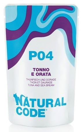 Natural Code - P04 - TUŃCZYK, DORADA - 70g