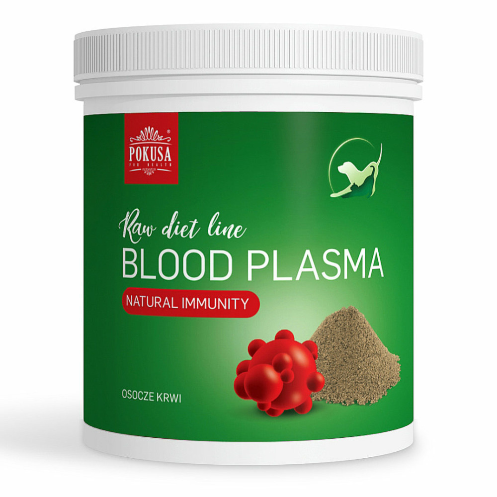 Pokusa - RawDietLine Blood Plasma - Wzmacnia naturalną odporność - 150g Pokusa - RawDietLine Blood Plasma - Wzmacnia naturalną odporność - 150g