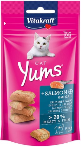 Vitakraft - Cat Yums - ŁOSOŚ - 40g