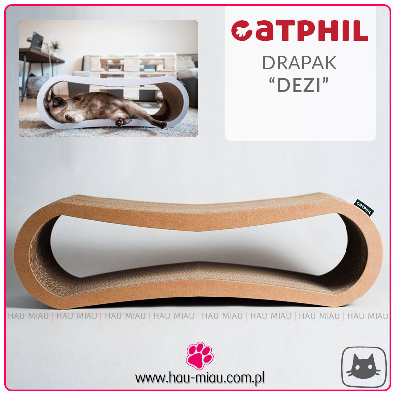Catphil - Drapak DEZI - BRĄZOWY - 71/25/21 cm Catphil - Drapak DEZI - BRĄZOWY - 71/25/21 cm
