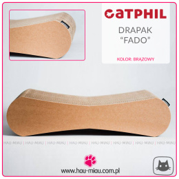 Catphil - Drapak FADO - BRĄZOWY - 65/16/25 cm