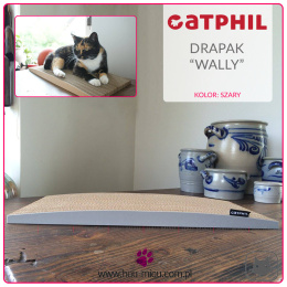 Catphil - Drapak WALLY - SZARY - 50/25/5 cm