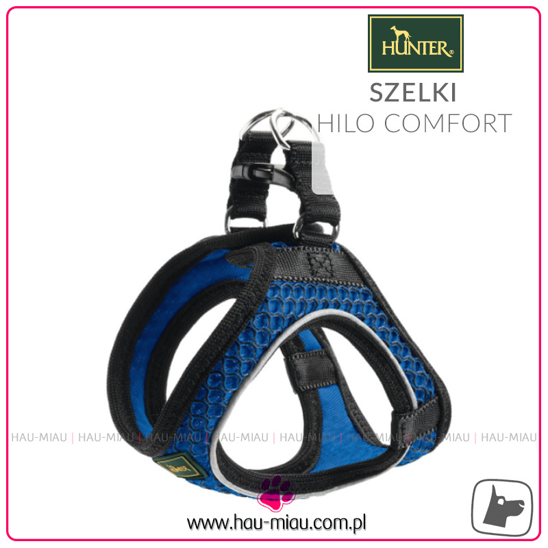 Hunter - Szelki dla psa Hilo Comfort - S/M - Granatowe Hunter - Szelki dla psa Hilo Comfort - S/M - Granatowe