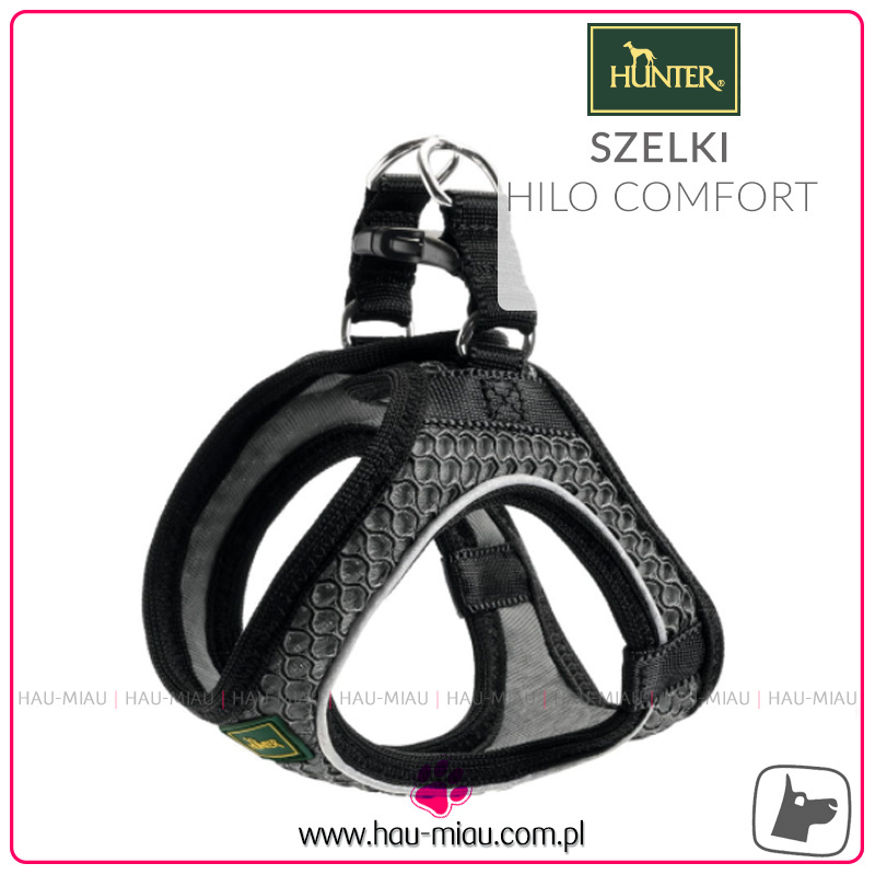 Hunter - Szelki dla psa Hilo Comfort - S - Szare Hunter - Szelki dla psa Hilo Comfort - S - Szare