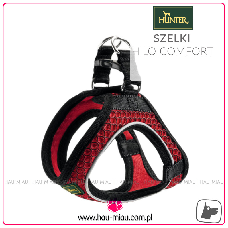 Hunter - Szelki dla psa Hilo Comfort - S - Czerwone Hunter - Szelki dla psa Hilo Comfort - S - Czerwone