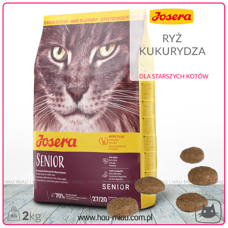 Josera - Cat Senior (dawne Carismo) - 2 KG - dla Seniora