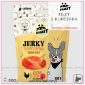 Mr. Bandit - Jerky - Przysmak Filety z KURCZAKA - 500g