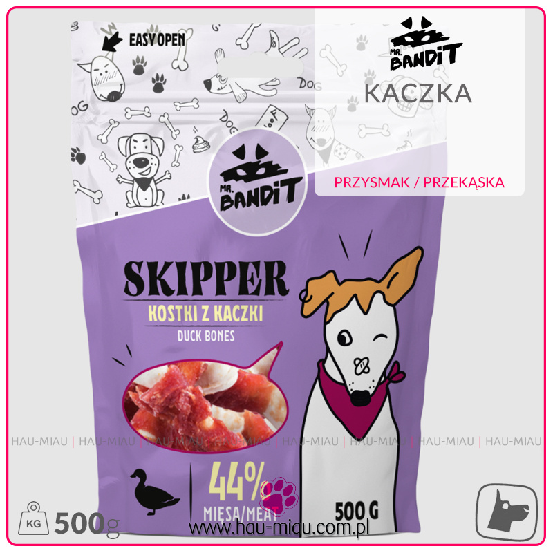 Mr. Bandit - Skipper - Przysmak z KACZKĄ - 500g Mr. Bandit - Skipper - Przysmak z KACZKĄ - 500g