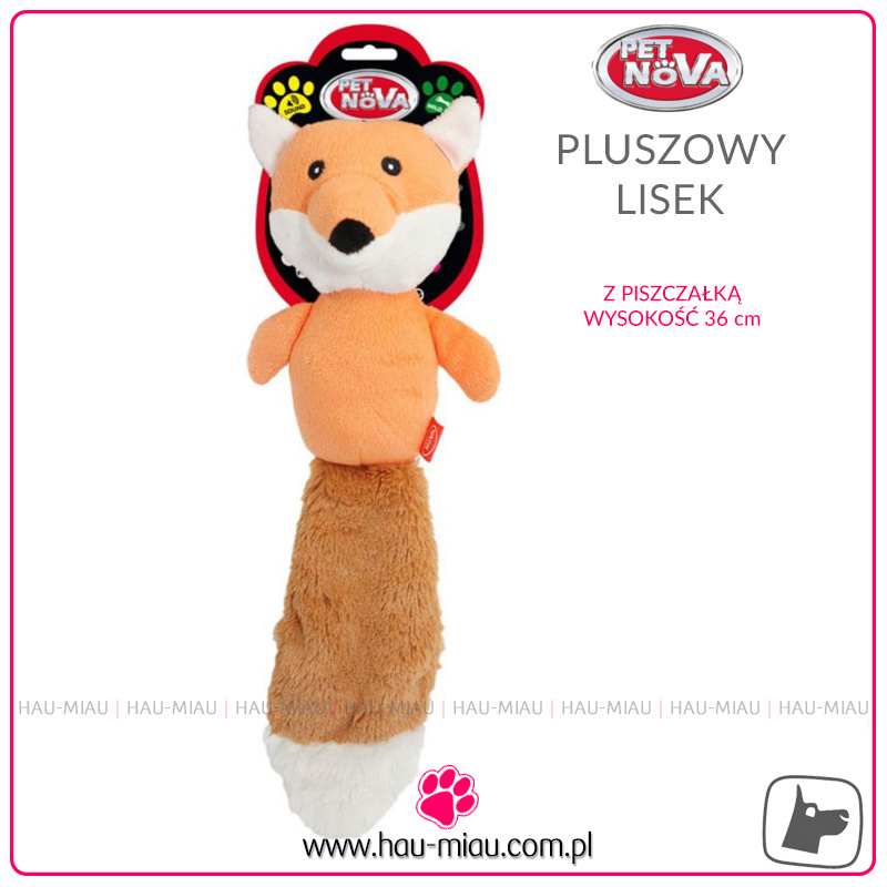 Pet Nova - Plush Fox - Pluszowy lisek - 36cm - TOY Pet Nova - Plush Fox - Pluszowy lisek - 36cm - TOY