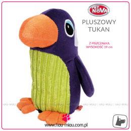 Pet Nova - Plush Toucan - Pluszowy tukan - 19cm - TOY