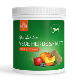 Pokusa - RawDietLine Vege Herbs & Fruits - Źródło witamin i błonnika pokarmowego - 1 KG