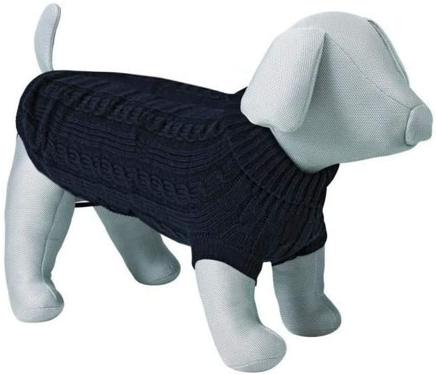 Trixie - Sweterek / Pulower - King Dog - CZARNY - M - 35cm Trixie - Sweterek / Pulower - King Dog - CZARNY - M - 35cm