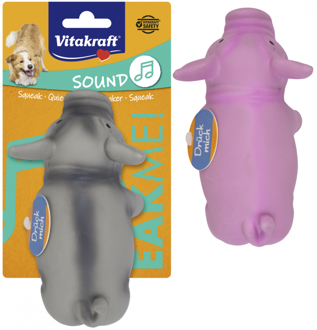 Vitakraft - Chrumkająca świnka - 17 cm - TOY Vitakraft - Chrumkająca świnka - 17 cm - TOY