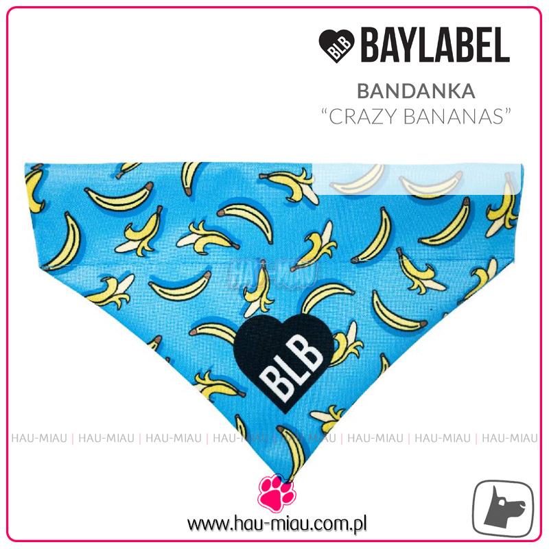 Baylabel - Bandanka - Crazy Bananas - "M"
