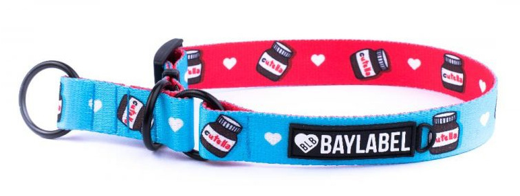 Baylabel - Obroża półzaciskowa dla psa - Bicolor Cutella - S