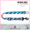 Baylabel - Pas do samochodu dla psa - Jaws - 2 cm