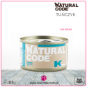 Natural Code - Tonno Kitten - TUŃCZYK - 85g - dla Kociąt