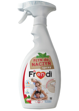 Płyn do mycia naczyń w sprayu o zapachu jabłka - be Frendi - 500ml