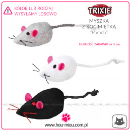 Trixie - Myszka nasączona kocimiętką - Parada - 5 cm - TOY